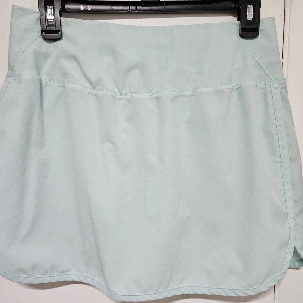 Huk Sea Green Athletic Skort Fishing Swim Beach Tennis Women's Cute Skirt EUC
